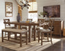 Moriville Counter Height Dining Set - Yulissa Home Furnishings (NJ)