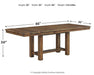 Moriville Dining Extension Table - Yulissa Home Furnishings (NJ)