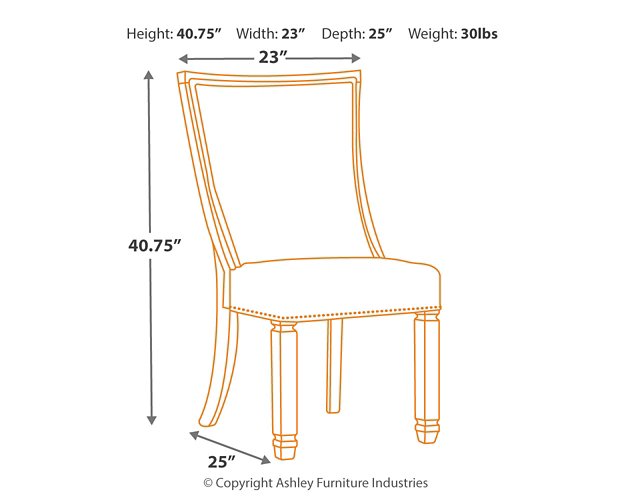 Bolanburg Dining Chair - Yulissa Home Furnishings (NJ)