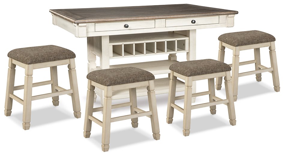 Bolanburg Counter Height Dining Set - Yulissa Home Furnishings (NJ)