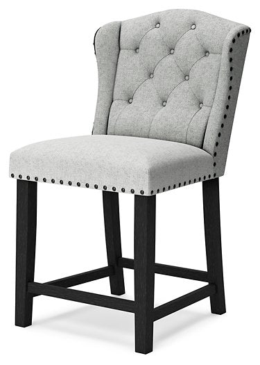 Jeanette Counter Height Bar Stool - Yulissa Home Furnishings (NJ)