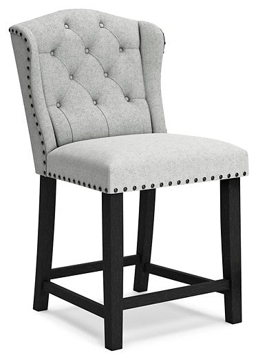 Jeanette Counter Height Bar Stool - Yulissa Home Furnishings (NJ)