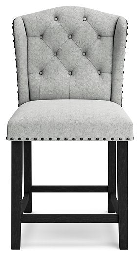 Jeanette Counter Height Bar Stool - Yulissa Home Furnishings (NJ)