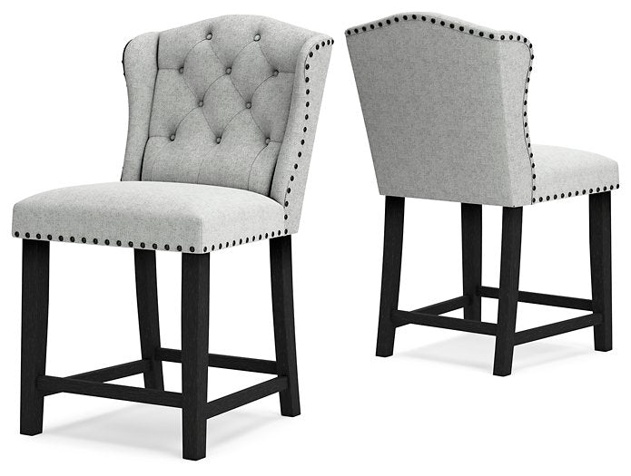 Jeanette Counter Height Bar Stool - Yulissa Home Furnishings (NJ)