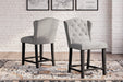 Jeanette Counter Height Bar Stool - Yulissa Home Furnishings (NJ)