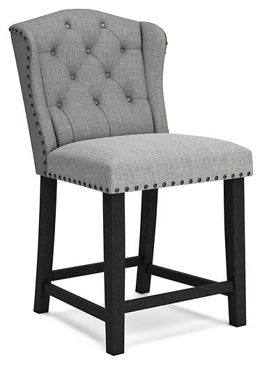 Jeanette Counter Height Bar Stool - Yulissa Home Furnishings (NJ)