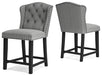 Jeanette Counter Height Bar Stool - Yulissa Home Furnishings (NJ)