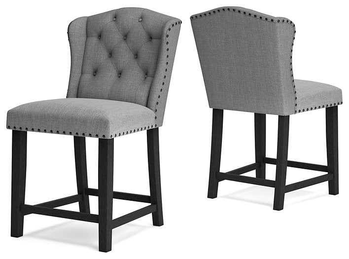 Jeanette Counter Height Bar Stool - Yulissa Home Furnishings (NJ)