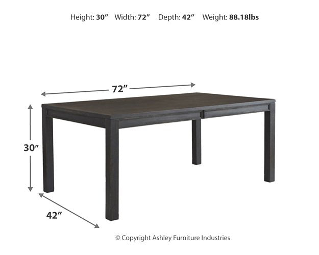 Jeanette Dining Table - Yulissa Home Furnishings (NJ)