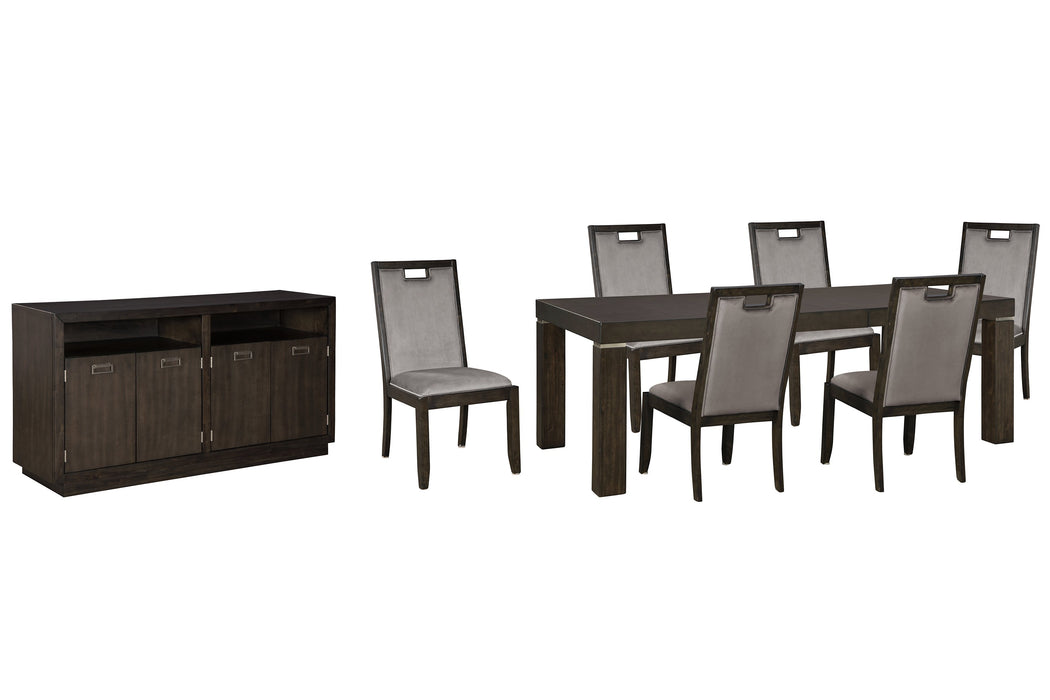 Hyndell Dining Room Set - Yulissa Home Furnishings (NJ)