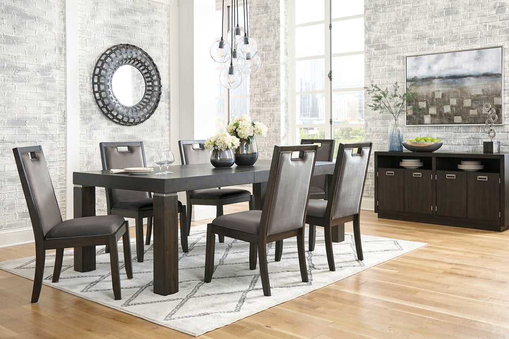 Hyndell Dining Room Set - Yulissa Home Furnishings (NJ)