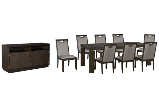 Hyndell Dining Room Set - Yulissa Home Furnishings (NJ)