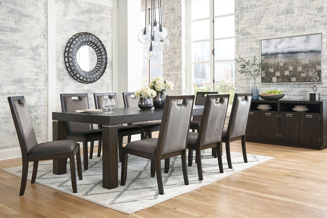 Hyndell Dining Room Set - Yulissa Home Furnishings (NJ)