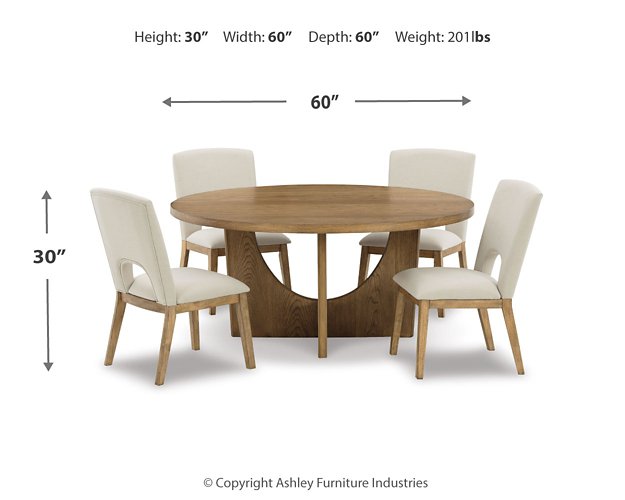 Dakmore Dining Room Set - Yulissa Home Furnishings (NJ)