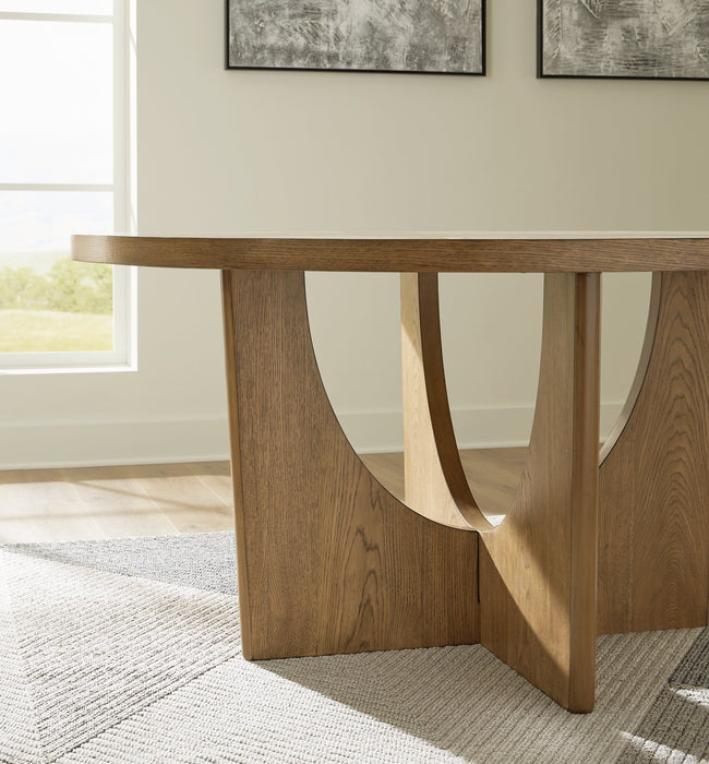 Dakmore Dining Table - Yulissa Home Furnishings (NJ)