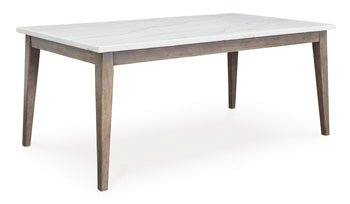 Loyaska Dining Table - Yulissa Home Furnishings (NJ)