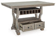 Moreshire Counter Height Dining Table - Yulissa Home Furnishings (NJ)