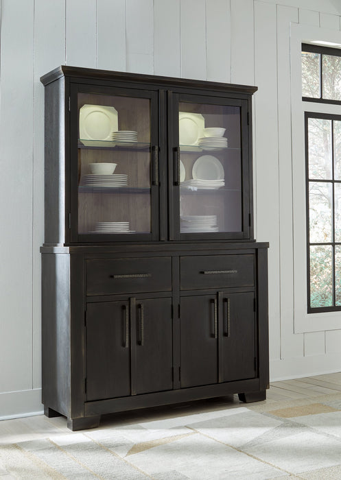 Galliden Dining Buffet and Hutch - Yulissa Home Furnishings (NJ)