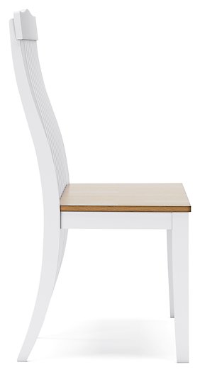 Ashbryn Dining Double Chair - Yulissa Home Furnishings (NJ)