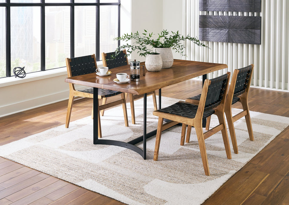 Fortmaine Dining Package - Yulissa Home Furnishings (NJ)