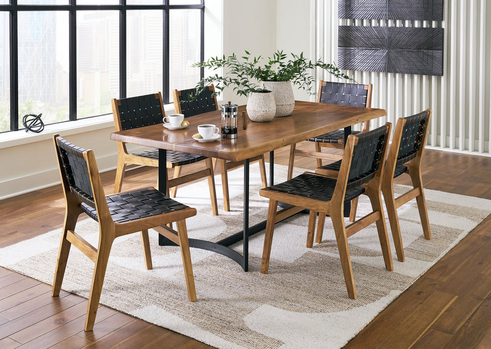 Fortmaine Dining Package - Yulissa Home Furnishings (NJ)