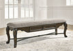 Maylee 63" Dining Bench - Yulissa Home Furnishings (NJ)