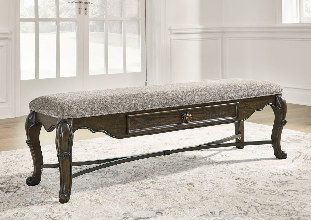 Maylee 63" Dining Bench - Yulissa Home Furnishings (NJ)