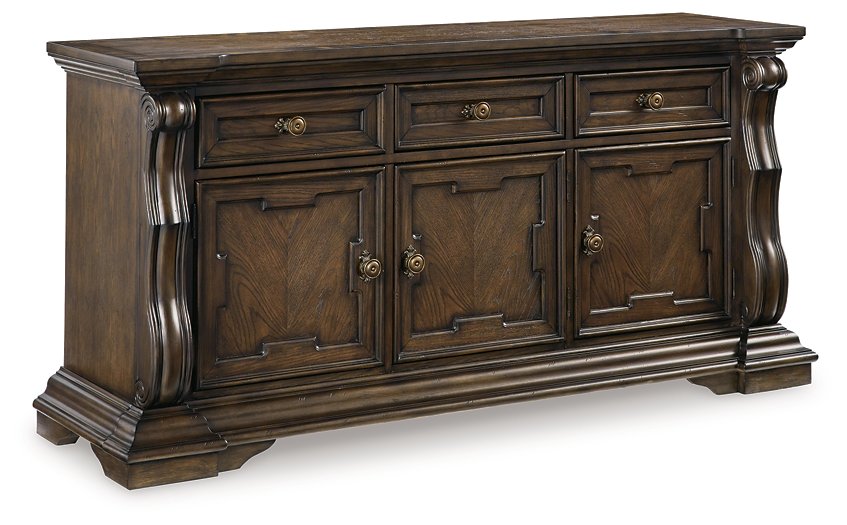 Maylee Dining Buffet and Hutch - Yulissa Home Furnishings (NJ)