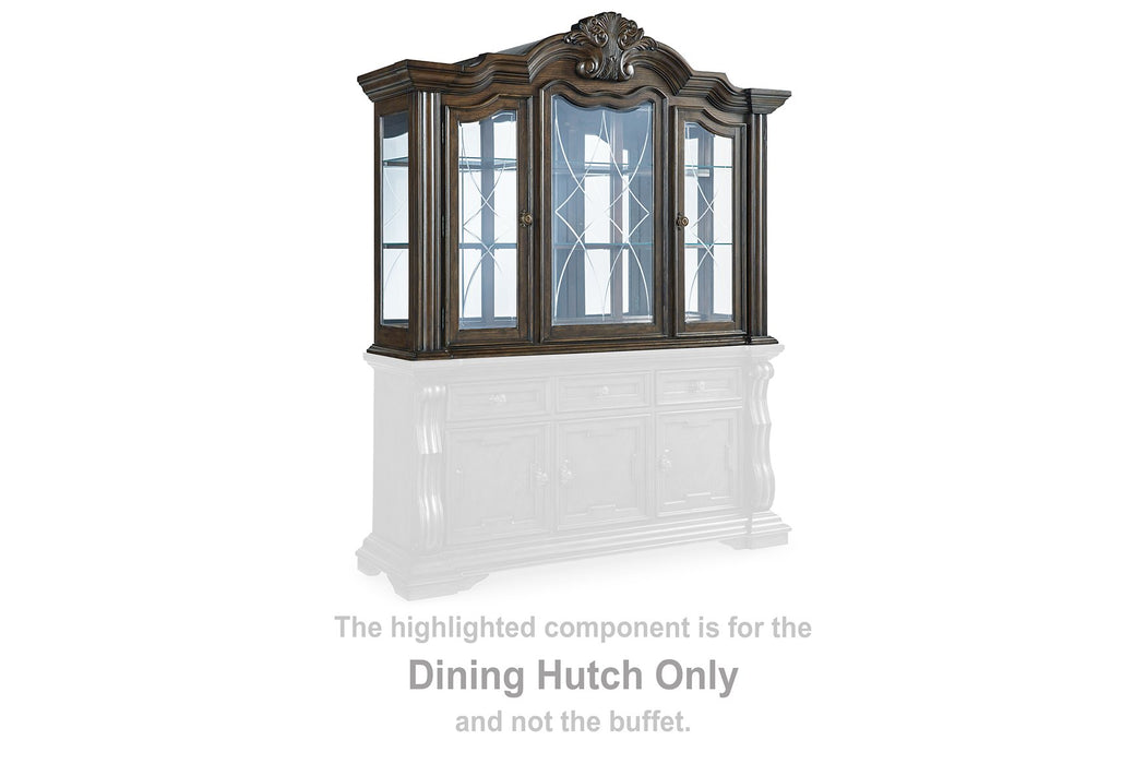 Maylee Dining Buffet and Hutch - Yulissa Home Furnishings (NJ)