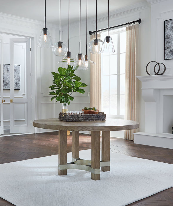 Chrestner Dining Table - Yulissa Home Furnishings (NJ)