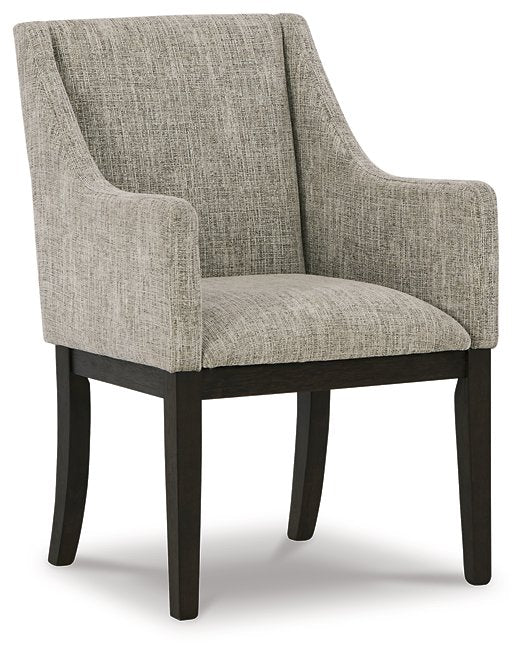 Burkhaus Dining Arm Chair - Yulissa Home Furnishings (NJ)