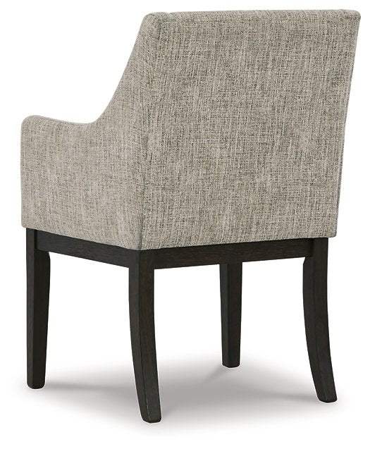 Burkhaus Dining Arm Chair - Yulissa Home Furnishings (NJ)