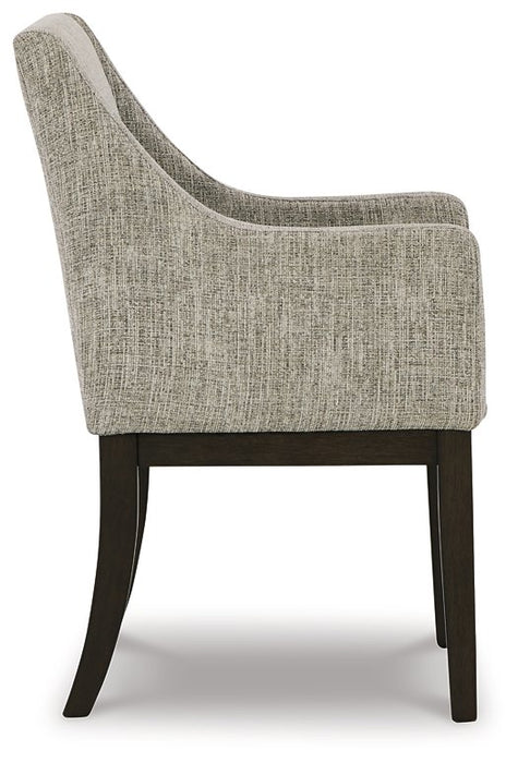 Burkhaus Dining Arm Chair - Yulissa Home Furnishings (NJ)