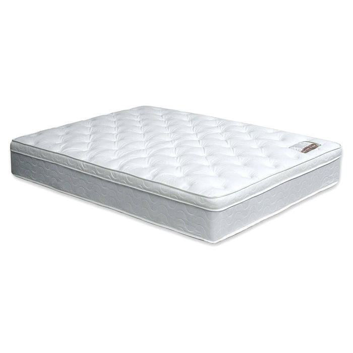 Bird Of Paradise White 11" Euro Pillow Top Mattress, E.King image