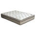 Lilium White/Brown 13" Euro Pillow Top Mattress, E.King image