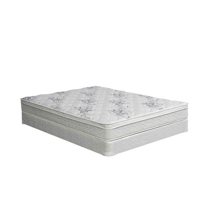 JALEN White 9" Euro Top Mattress, Cal.King image