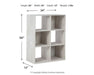 Paxberry Six Cube Organizer - Yulissa Home Furnishings (NJ)