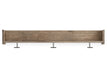 Oliah Bench with Coat Rack - Yulissa Home Furnishings (NJ)