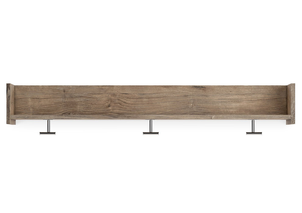 Oliah Bench with Coat Rack - Yulissa Home Furnishings (NJ)