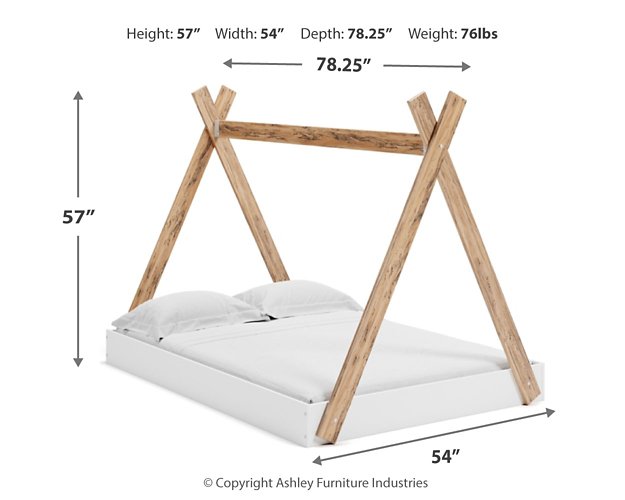 Piperton Youth Tent Complete Bed in Box - Yulissa Home Furnishings (NJ)