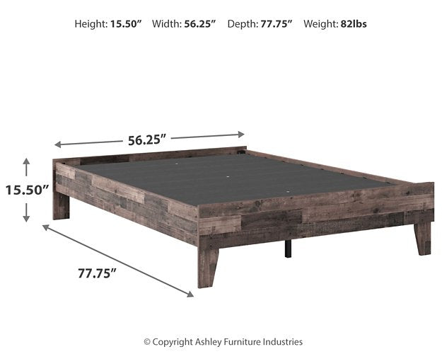 Neilsville Panel Bed - Yulissa Home Furnishings (NJ)