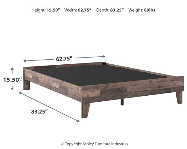 Neilsville Panel Bed - Yulissa Home Furnishings (NJ)