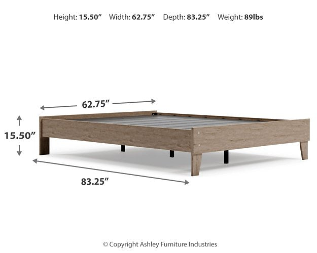 Oliah Queen Panel Bed - Yulissa Home Furnishings (NJ)