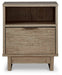 Oliah Nightstand - Yulissa Home Furnishings (NJ)