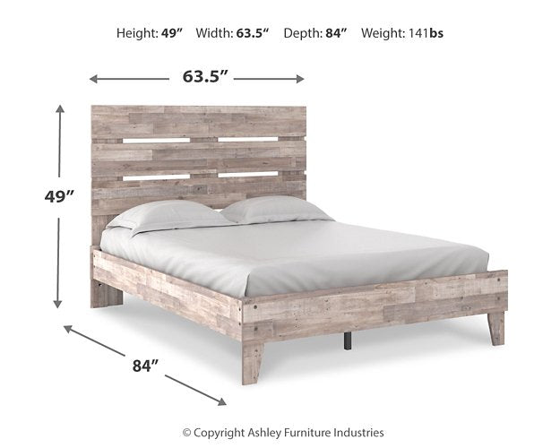 Neilsville Panel Bed - Yulissa Home Furnishings (NJ)