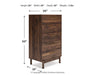 Calverson Chest of Drawers - Yulissa Home Furnishings (NJ)