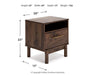 Calverson Nightstand - Yulissa Home Furnishings (NJ)