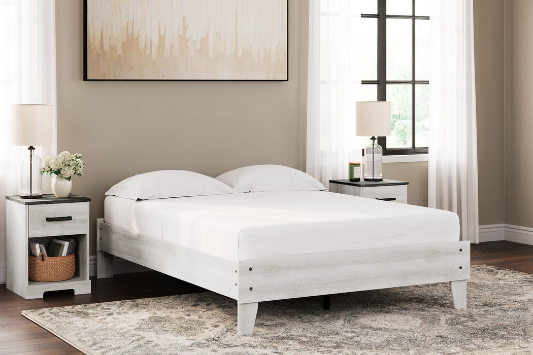 Shawburn Bed and Mattress Set