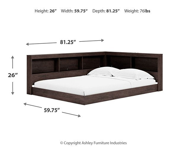 Piperton Youth Bookcase Storage Bed - Yulissa Home Furnishings (NJ)