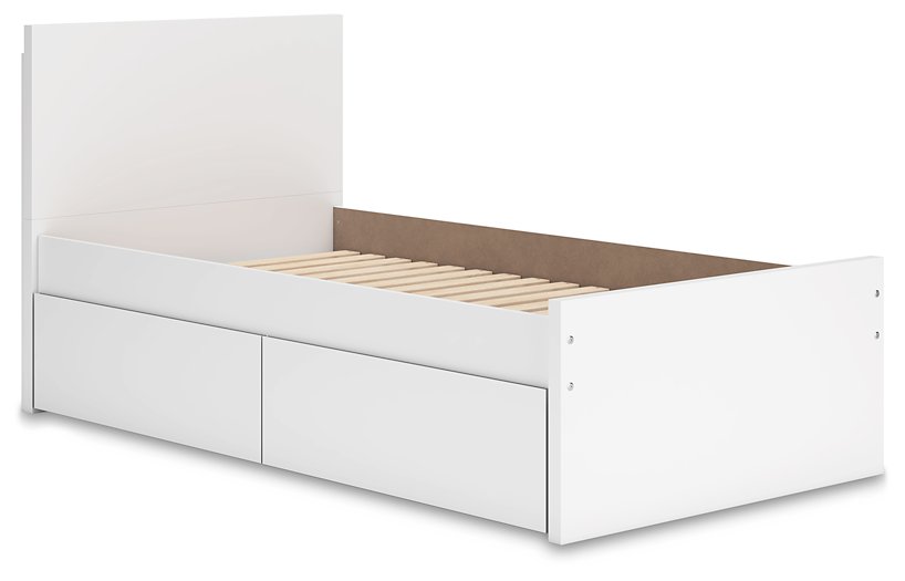 Onita Panel Bed with 1 Side Storage - Yulissa Home Furnishings (NJ)